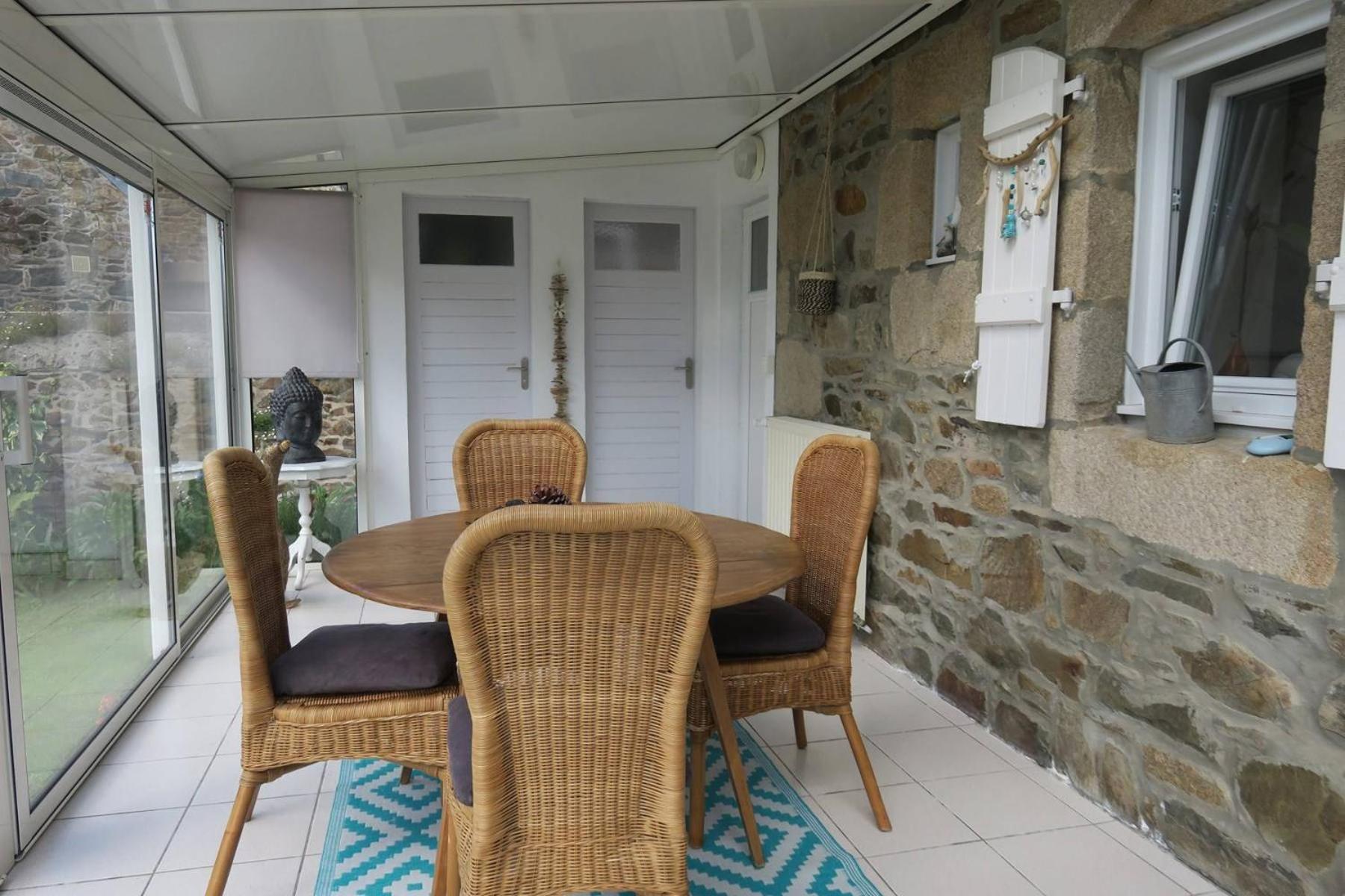 Maison De Charme Avec Jardin Clos, Terrasse A - Ref 868 Perros-Guirec